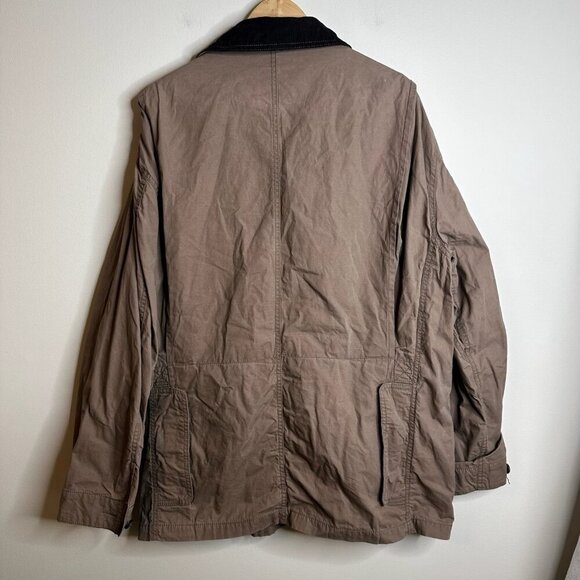 ORVIS Newsland Field Coat Hunting Jacket 18NX Brown Beige Large L - Picture 14 of 14